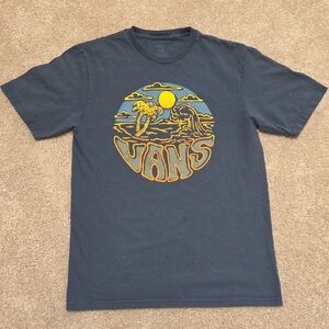 Vans BIY's Blue Graphic T-Shirt